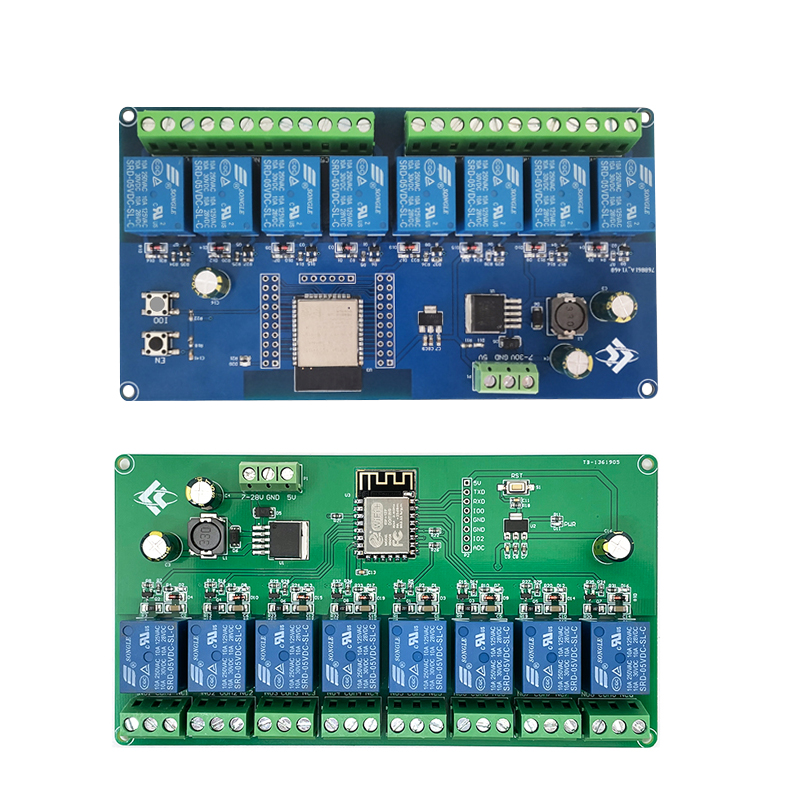 Relay Module 5V - ESP8266 / ESP32 WIFI 8-kanałowy moduł