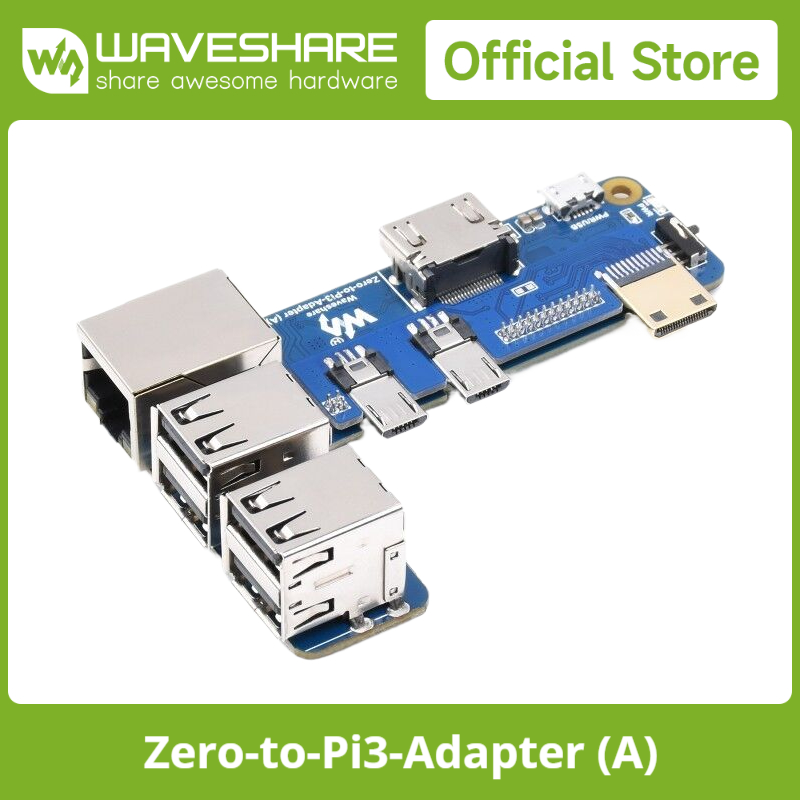 Raspberry Pi Zero - Adapter Waveshare Raspberry Pi Zero do