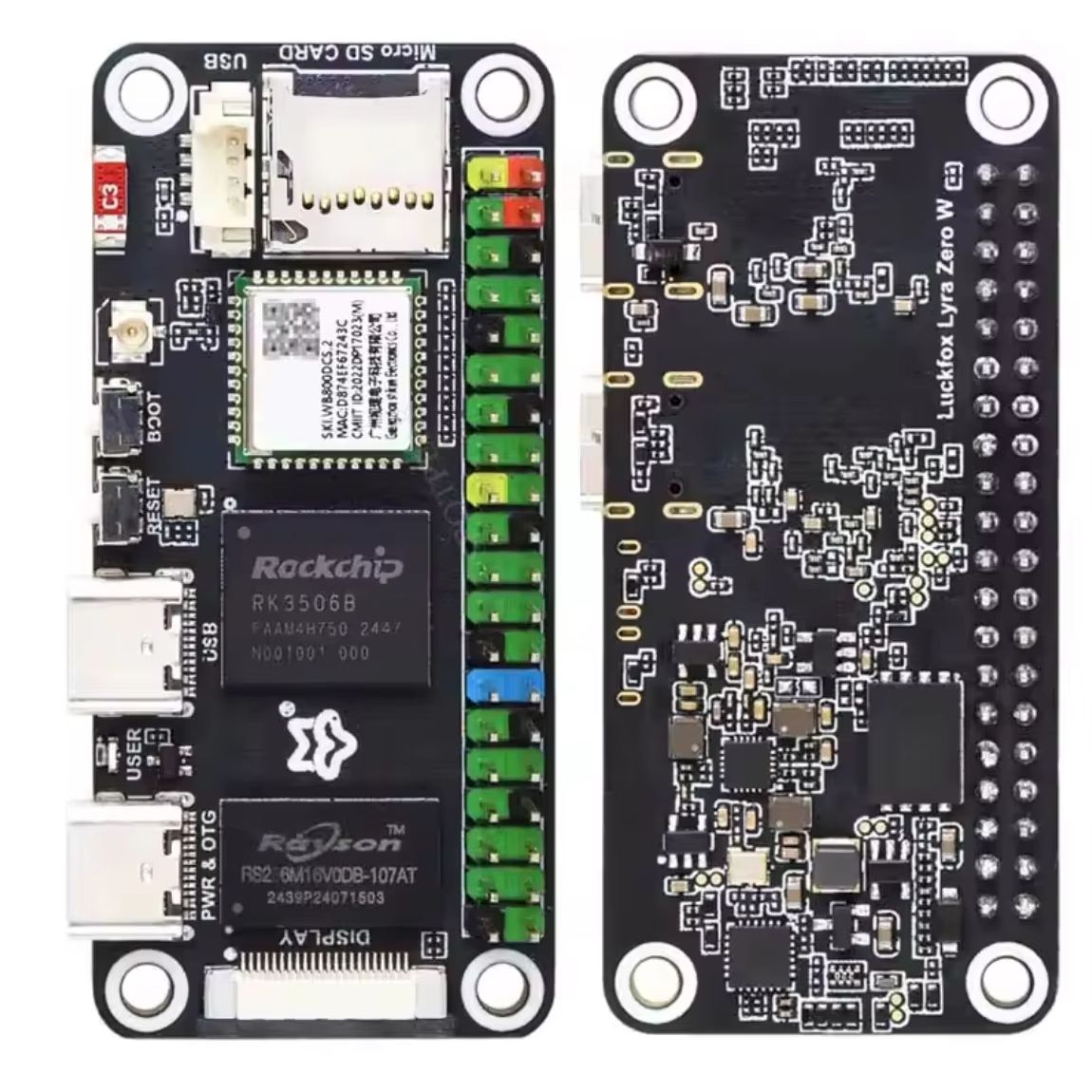 Raspberry Pi Zero - Płytka Luckfox Lyra Zero W RK3506B
