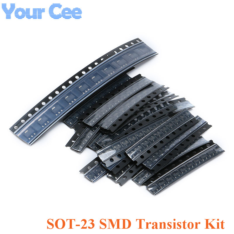 Mosfet Transistor Set - 5 zestawów/1 zestaw Zestaw tranzystorów SOT-23