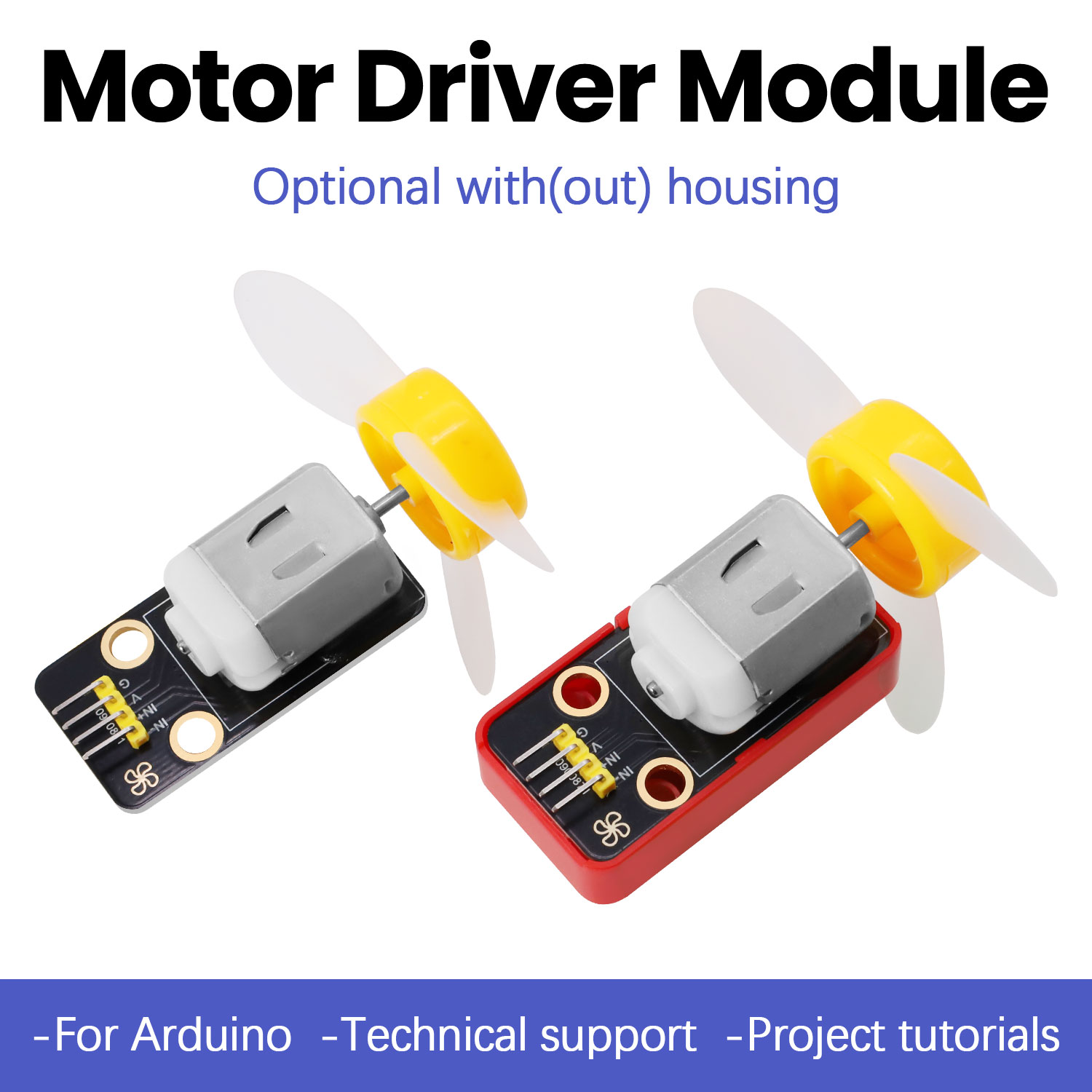 Diy Electronics Motor - Moduł wentylatora DC 3-6V 130 do