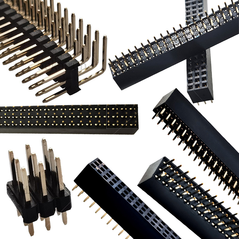 Male Female Header Pin - 5 szt. 2.0mm 3*40P Potrójny Rząd