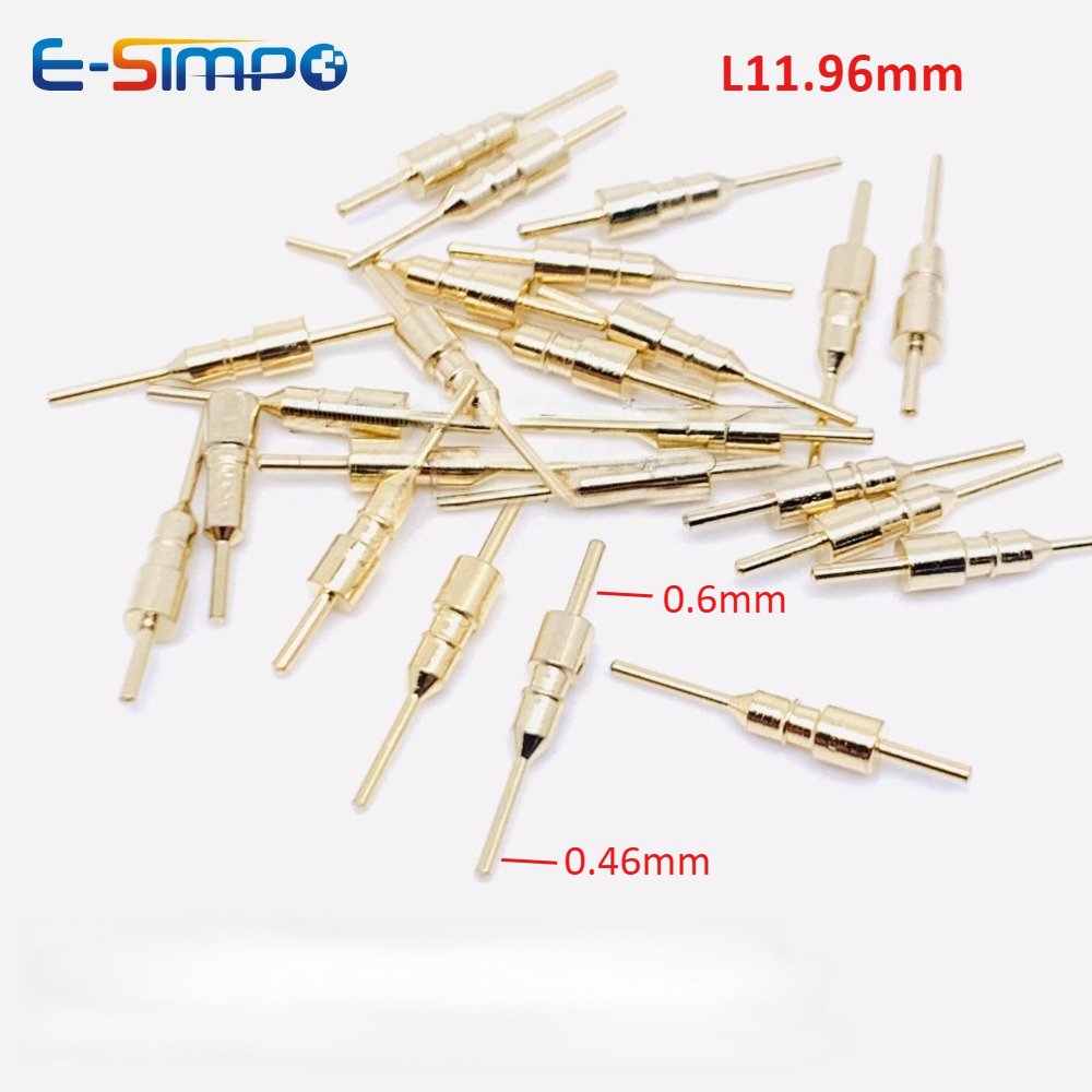 Male Female Header Pin - 300 szt. Gniazdo męskie pozłacane z