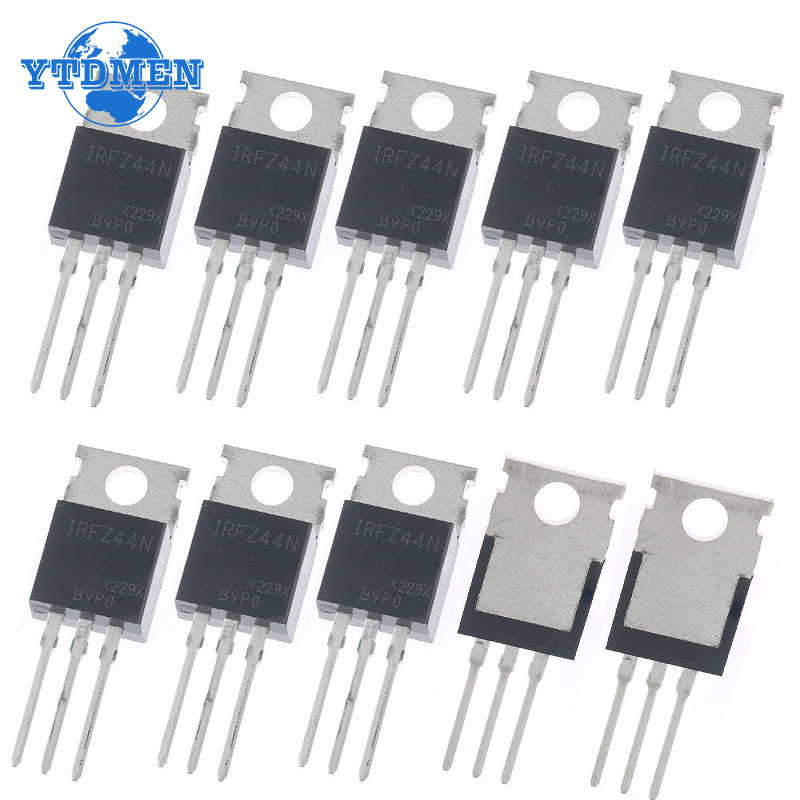 Mosfet Transistor Set - 10 sztuk Mosfet IRFZ44N TO220 zestaw