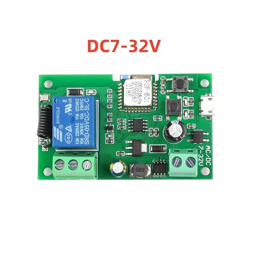 Ewelink AC/DC 5V 7V-32V 1-kana – Relay Module 5V recenzja i cena