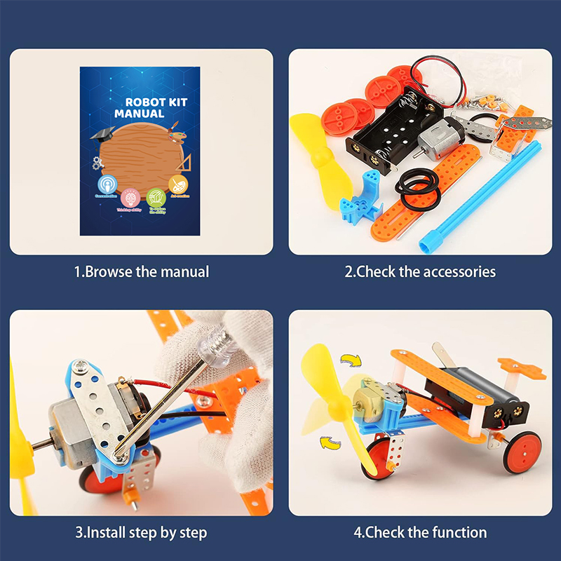 Zestaw Robotyki 6 w 1 Eksperym – Diy Electronics Motor recenzja i cena