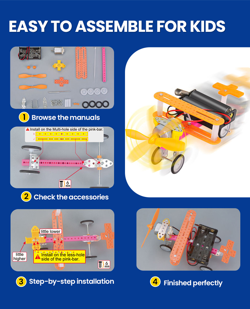 Zestaw Robotyki 6 w 1 Eksperym – Diy Electronics Motor recenzja i cena