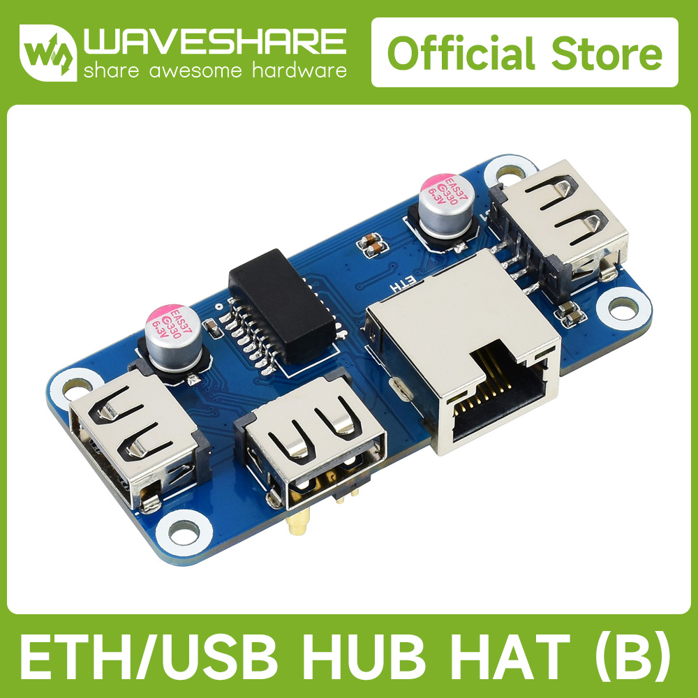 Waveshare USB HUB HAT (B) 4x p – Raspberry Pi Zero recenzja i cena