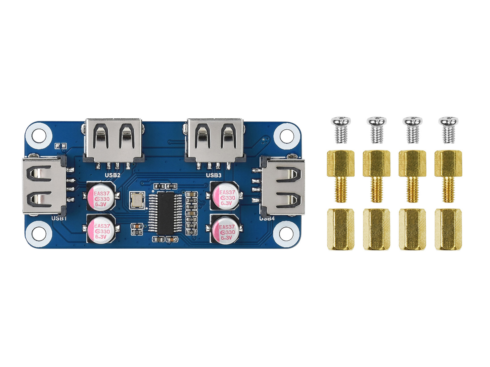 Waveshare USB HUB HAT (B) 4x p – Raspberry Pi Zero recenzja i cena