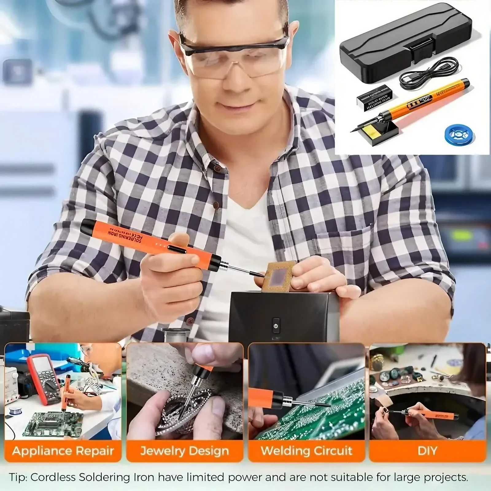 Precyzyjna, ładowalna mini lut – Diy Electronics Bench recenzja i cena