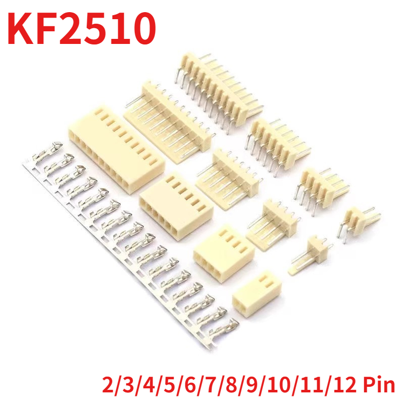 50 SZT. KF2510 2P 3P 4P 5P 6P  – Male Female Header Pin recenzja i cena