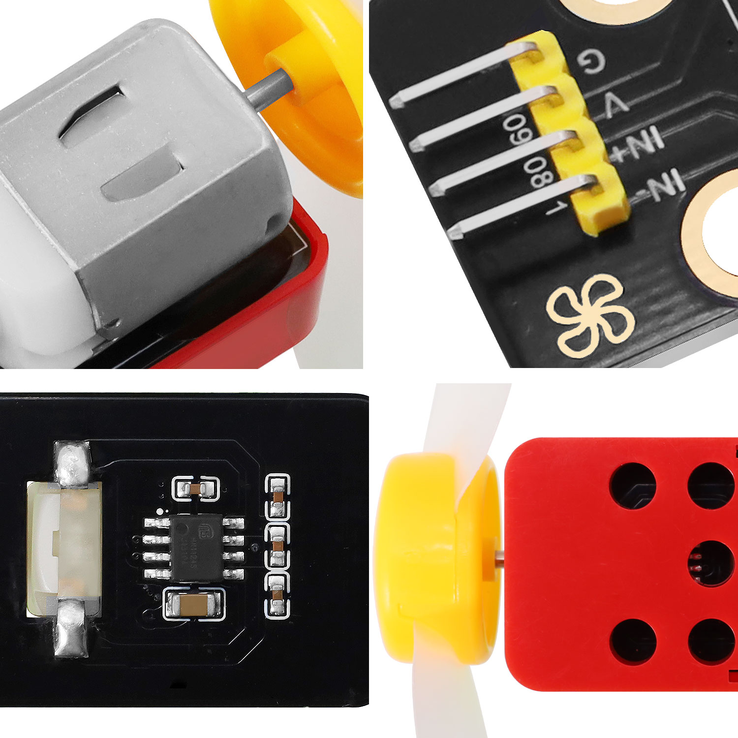 Moduł wentylatora DC 3-6V 130  – Diy Electronics Motor recenzja i cena