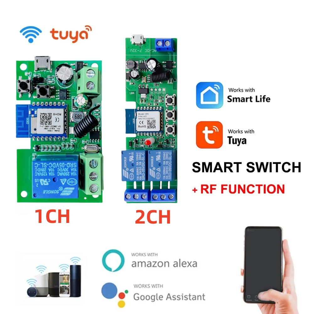 Alexa Smart Switch Tuya Smart  – Relay Module 5V recenzja i cena