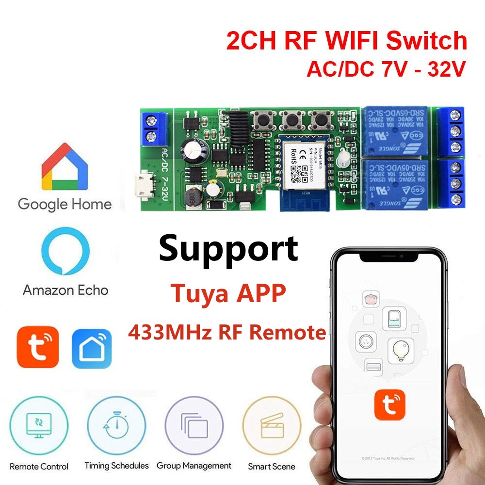 Alexa Smart Switch Tuya Smart  – Relay Module 5V recenzja i cena