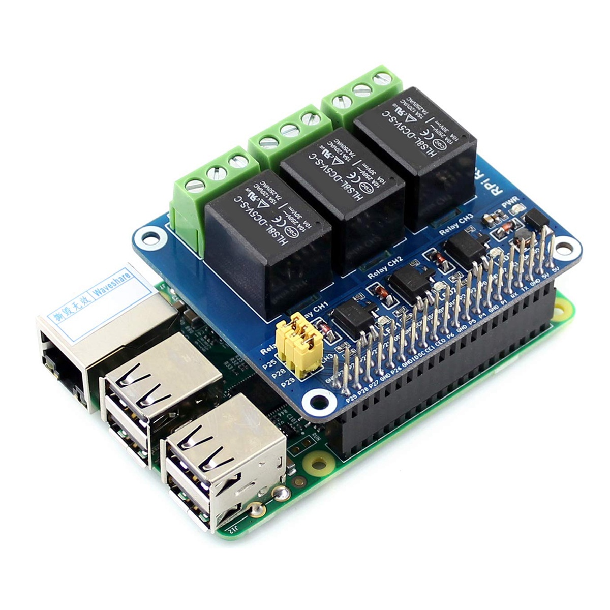 Moduł przekaźnikowy Waveshare  – Relay Module 5V recenzja i cena