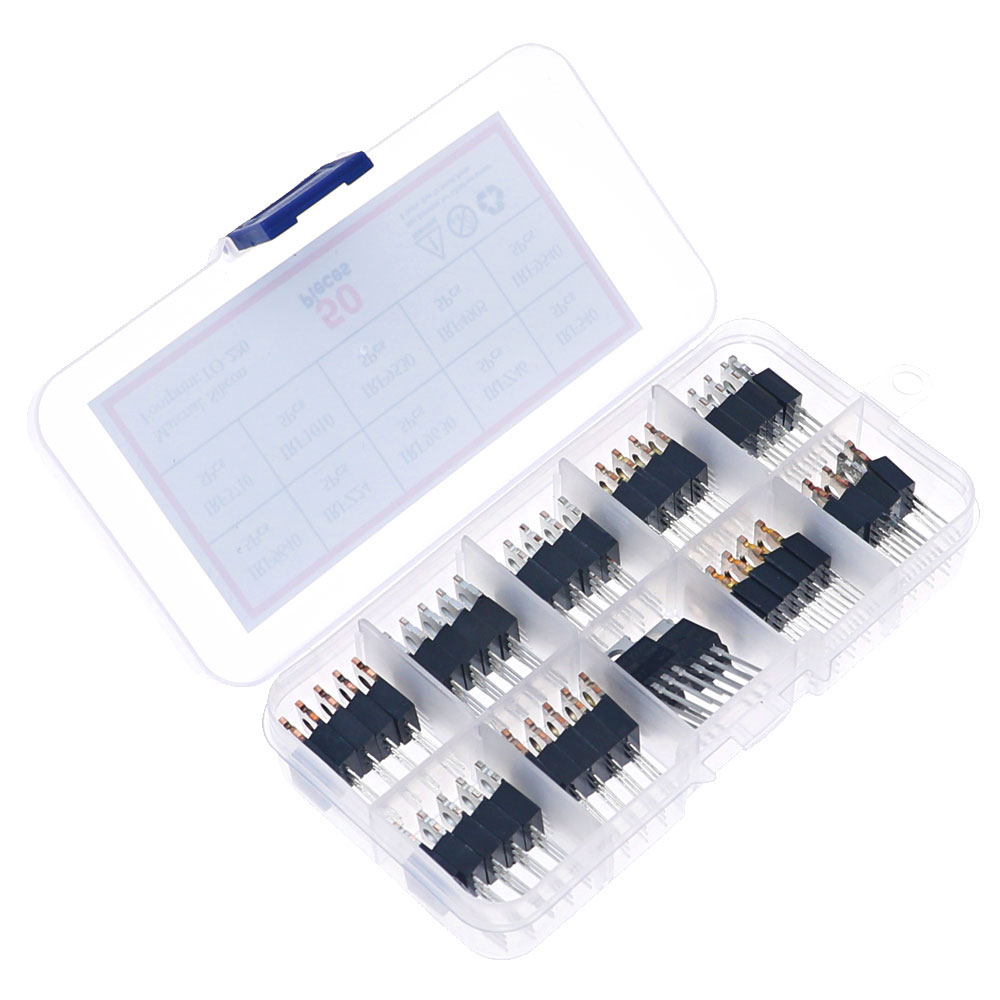 50 sztuk 10 wartości tranzysto – Mosfet Transistor Set recenzja i cena