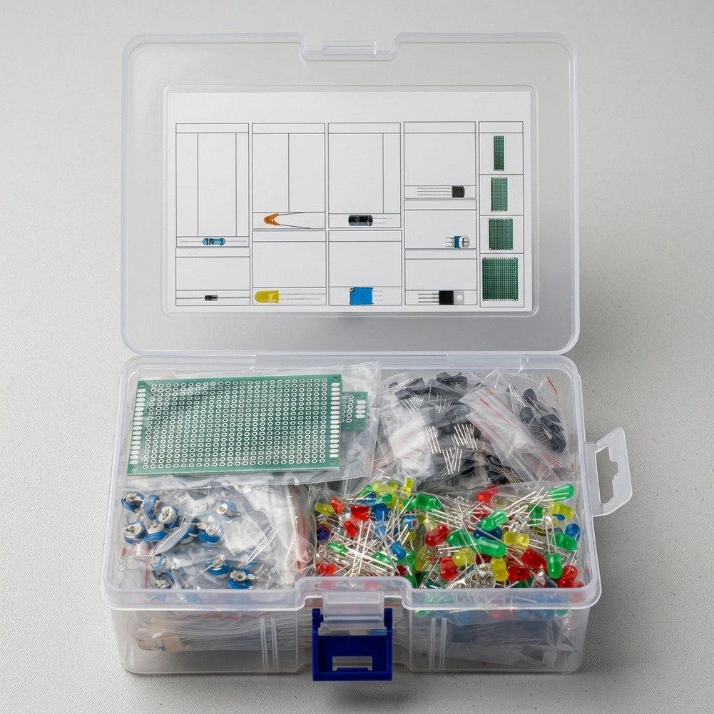 Zestaw 1818 elementów elektron – Diy Electronics Raspberry Pi recenzja i cena