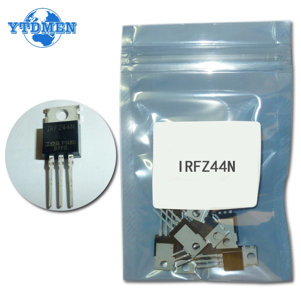 10 sztuk Mosfet IRFZ44N TO220  – Mosfet Transistor Set recenzja i cena