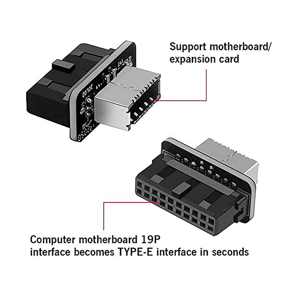 Adapter USB 3.0 19/20Pin na Ty – Male Female Header Pin recenzja i cena