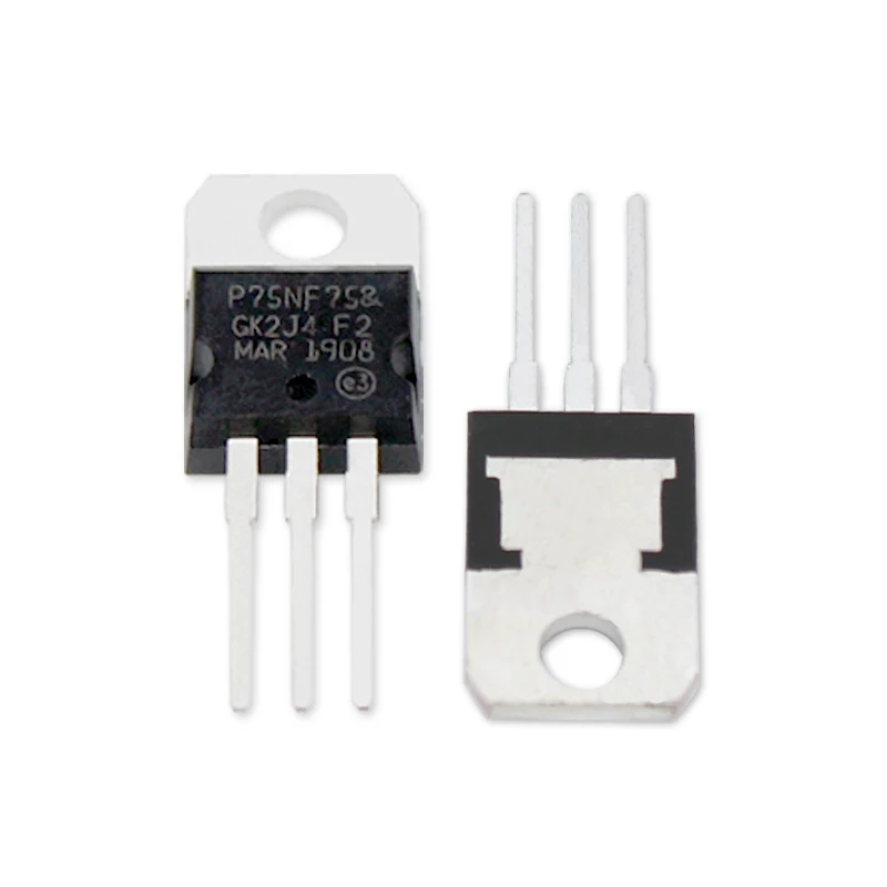 5/10 sztuk STP75NF75 tranzysto – Mosfet Transistor Set recenzja i cena